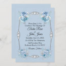 Search for something blue wedding invitations Flowers