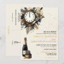 Search for black tie new years eve invitations Elegant