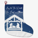 Search for nativity christmas stockings Joy to the world