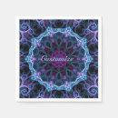 Recherche de motif mandala serviettes Floral