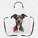 Search for dog portrait aprons Wolf