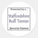 Search for bull terrier lover stickers Staffordshire