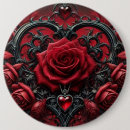 Search for gothic rose buttons Red