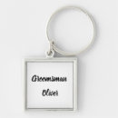 Recherche de wedding favor porteclés Black and white