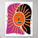 Search for sun face posters Orange