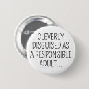 Recherche de dans le déguisement badges Adulte