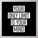 Search for limit posters Motivational quote