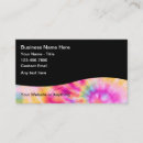 Search for tie dye business cards Trendy