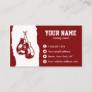 Search for boxing coach business cards Trainer