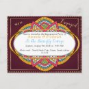 Search for mandala engagement party invitations Purple