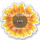 Search for sunflower monogram stickers Initials