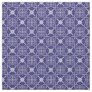 Search for blue tile fabric Vintage