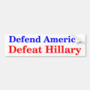 Search for defeated bumper stickers Hillary