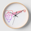Recherche de le christ horloges Religieux