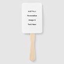 Search for text hand fans Blank party plain template