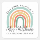 Search for teacher bookplates Rainbow