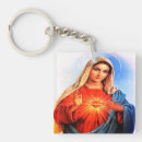 Search for blessed virgin keychains Mother mary