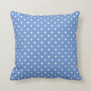 Search for blue polka dot pillows Polkadots