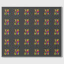 Search for 10th birthday wrapping paper Cute