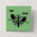 Search for geek nerd buttons Grammar police