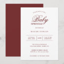 Search for plain baby shower invitations Modern
