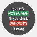 Search for genocide stickers Stand with palestine