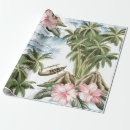 Search for islands wrapping paper Hibiscus