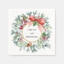 Search for red and gold christmas napkins Elegant