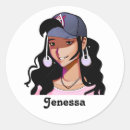 Search for girl dark skin stickers Cartoon