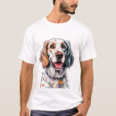 Search for english setter tshirts Dog lover
