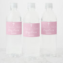 Search for christian water bottle labels Christening