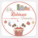 Recherche de chimney autocollants Père noël