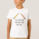 Search for pencil drawing tshirts Writing