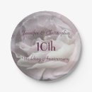 Search for 10th anniversary plates Party