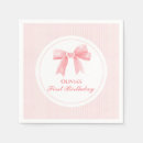 Recherche de vintage rose napkins Fille