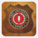 Recherche de lieutenant autocollants Promotion usmc 1stlt