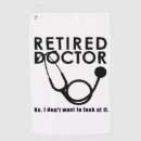 Search for funny sayings golf golf towels Black and white