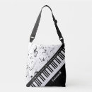 Search for keyboard handbags Music notes