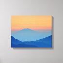 Search for abstract mountain landscape canvas prints Nature