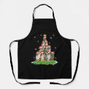 Search for australian shepherd aprons Christmass