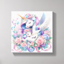 Search for pink unicorn canvas prints Fantasy