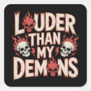 Search for flaming skull stickers Gothic
