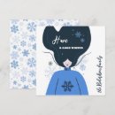 Search for winter time cards Snowflakes
