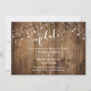 Search for car wedding invitations Rustic