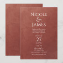 Search for rust orange wedding invitations Autumn