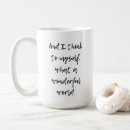 Search for wonderful world mugs Beautiful