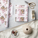 Search for 70th birthday wrapping paper Pink