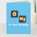 Search for omg birthday cards Chemistry