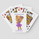 Search for bear playing cards Teddy