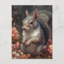 Search for pink squirrel postcards Flowers